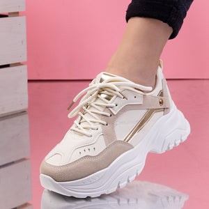 Дамски маратонки Ivory - Beige