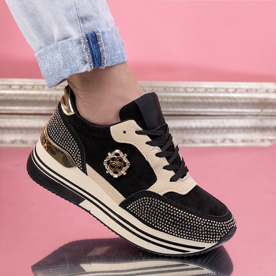 Дамски маратонки Roma - Black