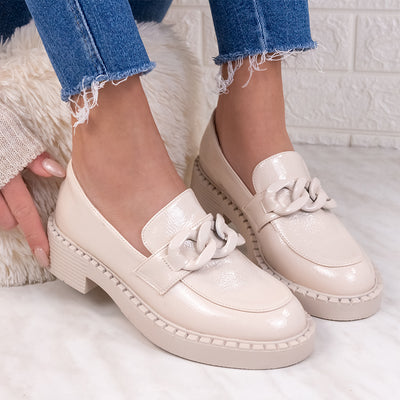 Дамски обувки Delia - Beige