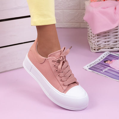 Дамски кецове Patrisha - Pink