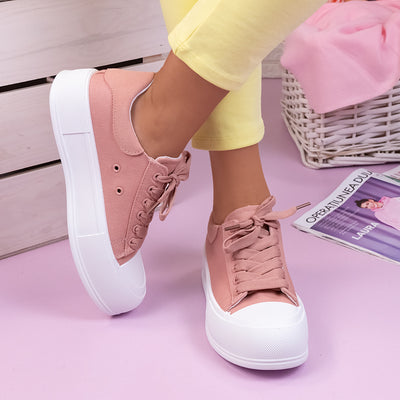 Дамски кецове Patrisha - Pink