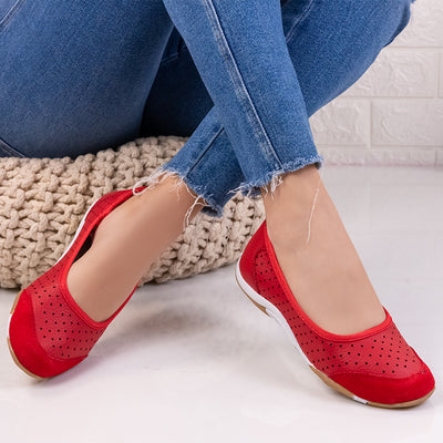 Дамски обувки Dania - Red