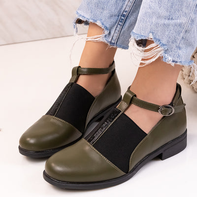 Дамски обувки Geana - Green