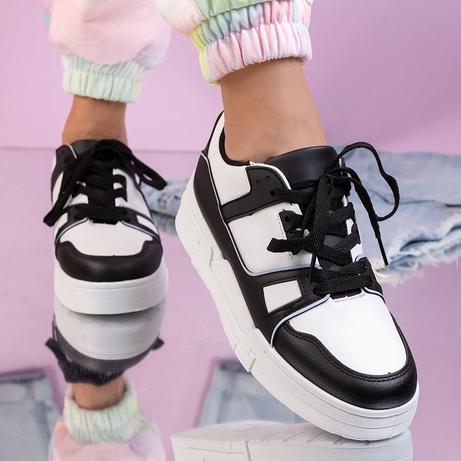 Дамски кецове Kayana - White/Black