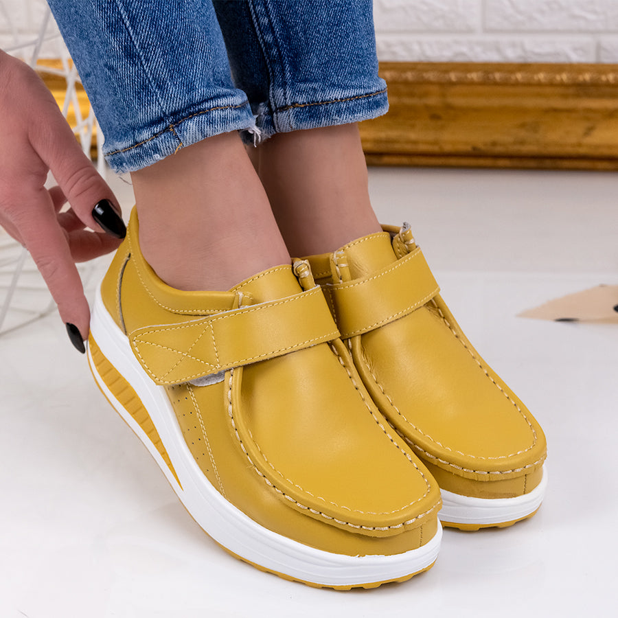 Дамски обувки Penny - Yellow