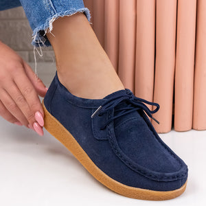 Дамски мокасини Armela - Navy
