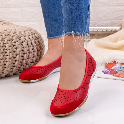 Дамски обувки Dania - Red