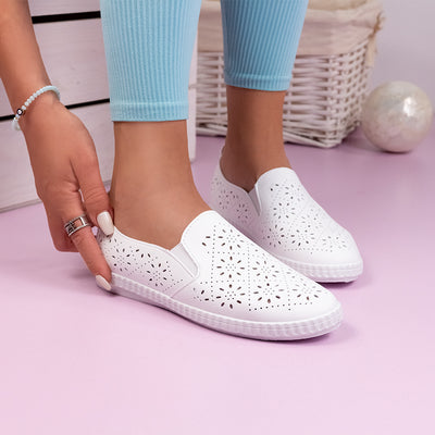 Дамски обувки Sinaya - White