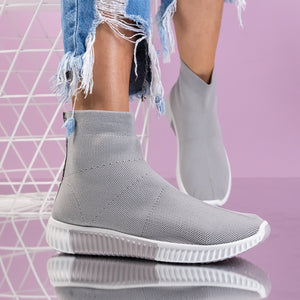 Дамски маратонки Melissa - Grey