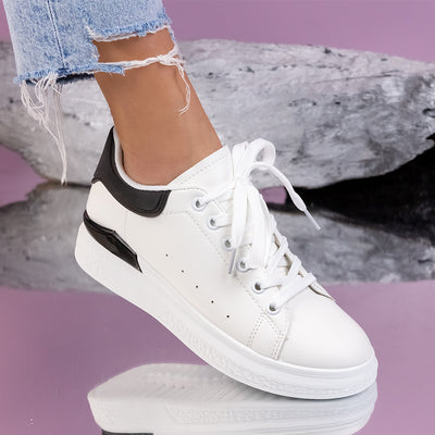 Дамски кецове Verra - White/Black