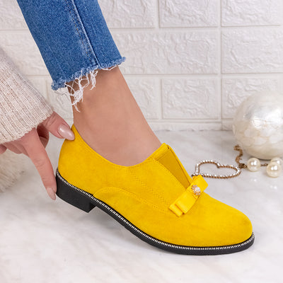 Дамски обувки Erika - Yellow