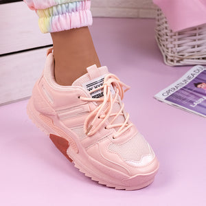 Дамски маратонки Finola - Pink