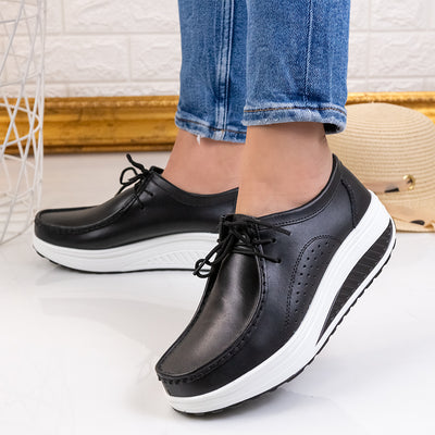 Дамски обувки Leta - Black