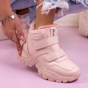 Дамски боти Tiana - Pink