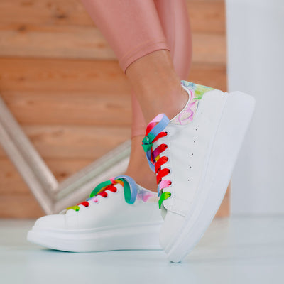 Дамски кецове Ferry - White/Colour