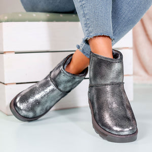 Дамски боти Katya - Black/Silver