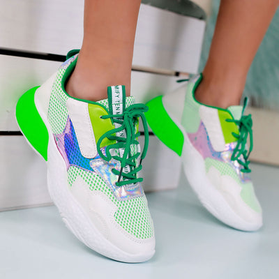 Дамски маратонки Angel - Green