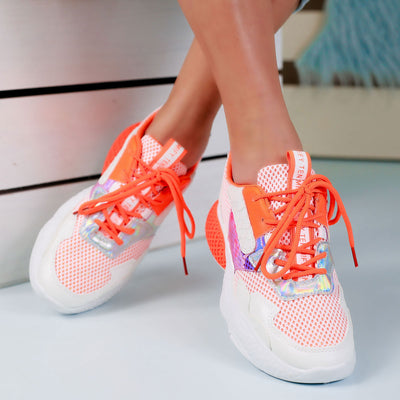 Дамски маратонки Angel - Orange