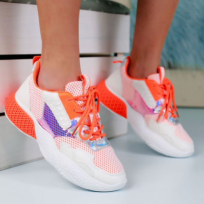 Дамски маратонки Angel - Orange