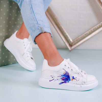 Дамски кецове Calea - White