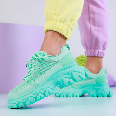 Дамски маратонки Jolley - Green