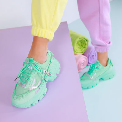 Дамски маратонки Raffy - Green