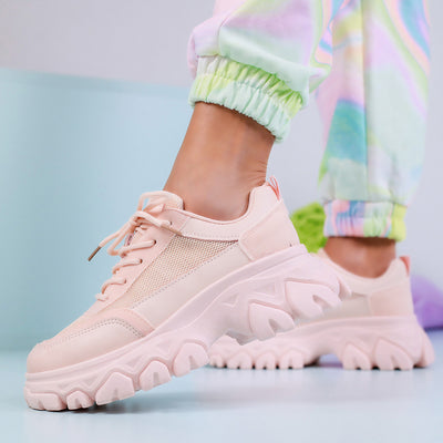 Дамски маратонки Jolley - Pink