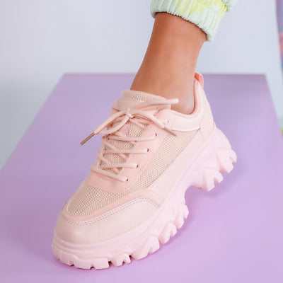 Дамски маратонки Jolley - Pink