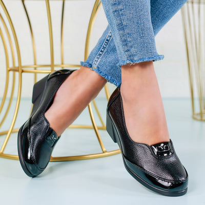 Дамски обувки на платформа Belissima - Black
