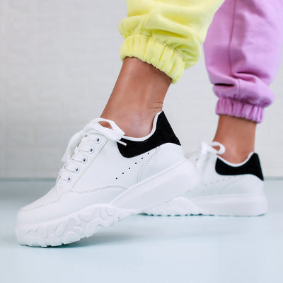Дамски кецове Bliss - White/Black