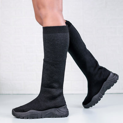 Дамски ботуши Layana - Black