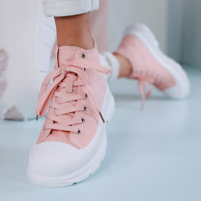 Дамски гуменки Talea - Pink