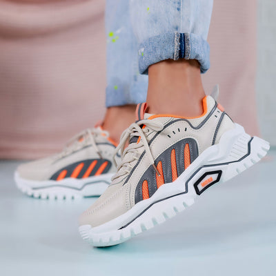 Дамски маратонки Suzzy - Orange