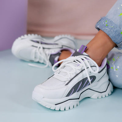 Дамски маратонки Suzzy - White