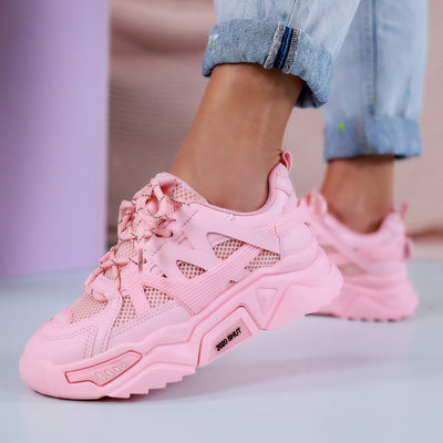 Дамски маратонки Kate - Pink