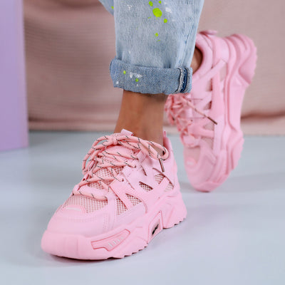 Дамски маратонки Kate - Pink