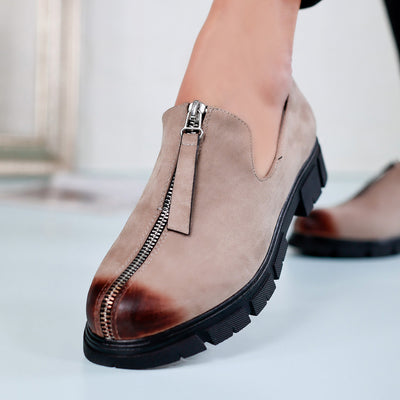 Дамски обувки Nisana - Beige