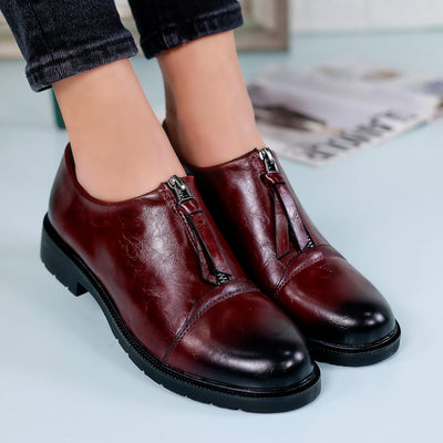 Дамски обувки Polita - Wine