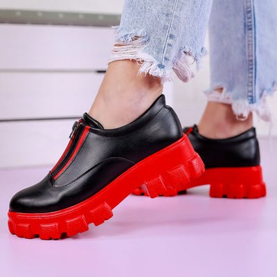 Дамски обувки Vaian - Red