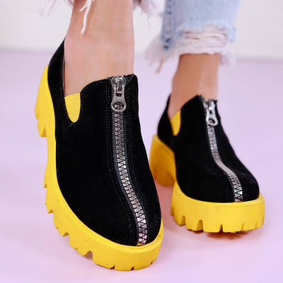 Дамски обувки Liliya - Yellow