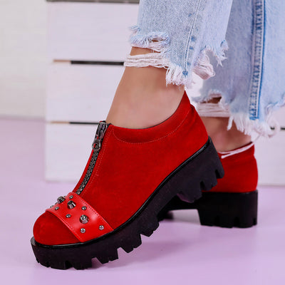 Дамски обувки Reneta - Red