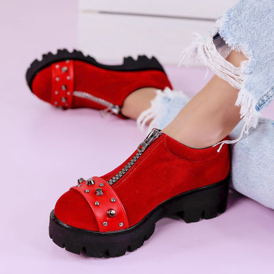 Дамски обувки Reneta - Red
