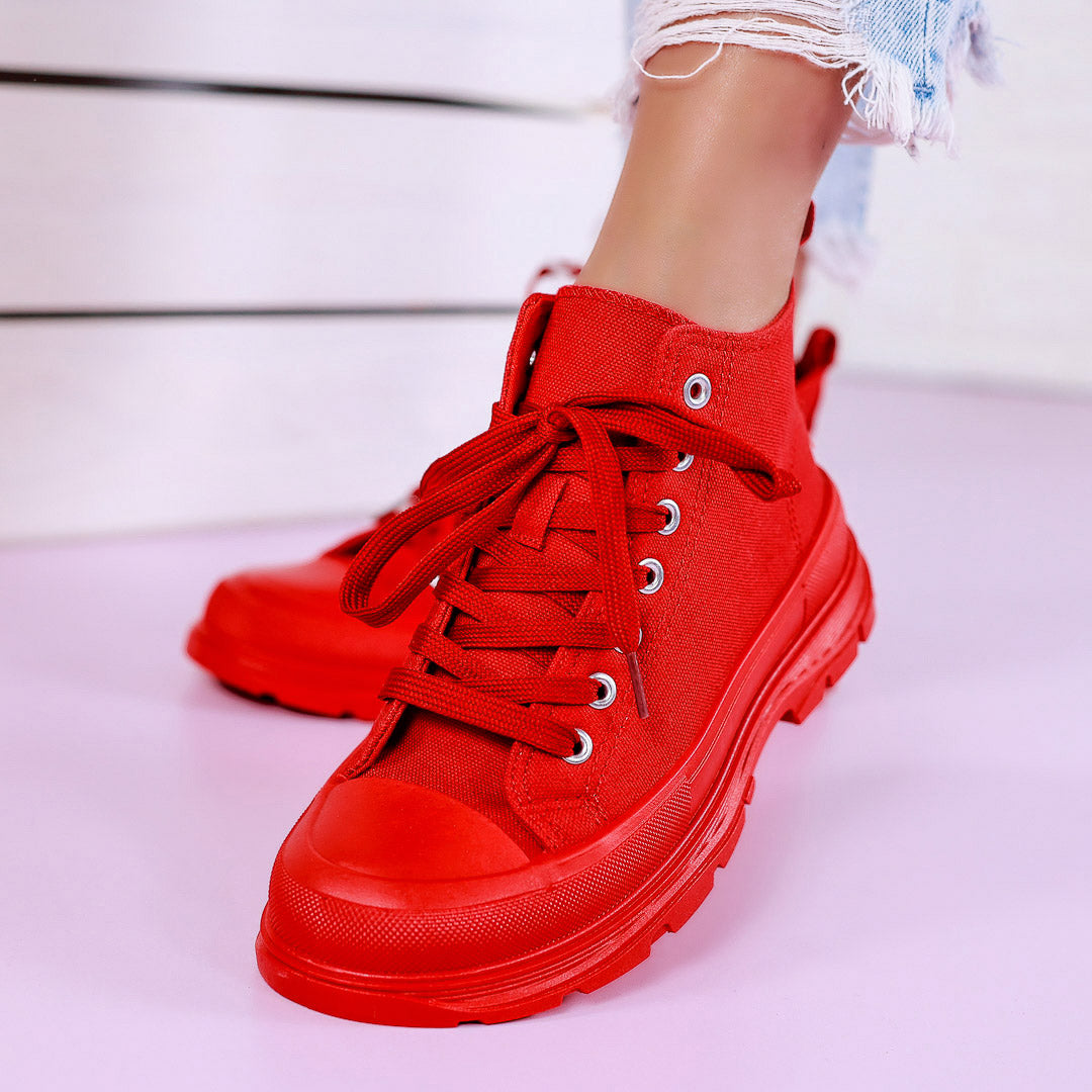 Дамски гуменки Calia - Red