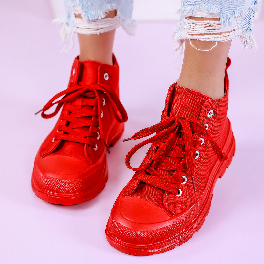 Дамски гуменки Calia - Red