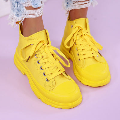 Дамски гуменки Calia - Yellow