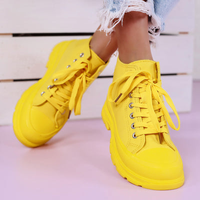 Дамски гуменки Calia - Yellow