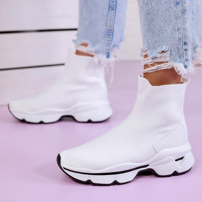 Дамски маратонки Rhexa - White