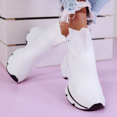 Дамски маратонки Rhexa - White