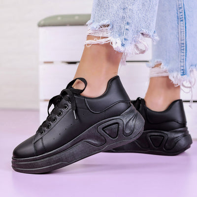 Дамски кецове Jordan - Black