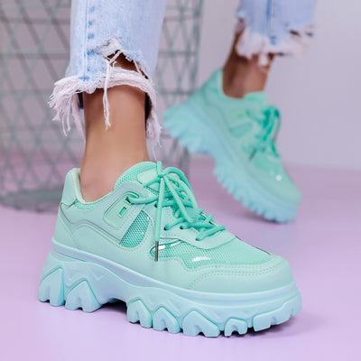 Дамски маратонки Arleta - Green